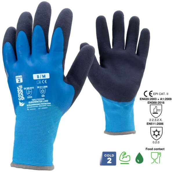 CG1WILF0_Mănuși de protectie pentru iarna, EUROWINTER L200, albastre, imersie dubla in latex, impermeabile, aderente, captusite,mediu umed_uscat_1 Manusi de protectie pentru iarna, EUROWINTER L200, albastre, imersie dubla in latex, impermeabile, aderente, captusite, forma anatomica, pentru mediu umed/uscat