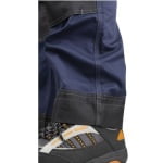 CG5BAB320_Pantaloni de lucru cu pieptar BARVA, albastru inchis, tercot, cu buzunare multiple, 60% bumbac, 40% poliester – 270_m², insertii Oxford_tiv