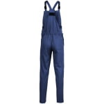 CG8INBA_Pantaloni de lucru cu pieptar, INDUSTRY, albastru, tercot, 65%poliester, 35% bumbac, 245 g_m², confortabili, material rezistent la uzura, cusaturi intarite_spate