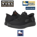 SK108144EC-BLK_Pantofi ocupationali OB FO SRC, model sport pentru femei SKECHERS SUMMITS SR – ENSLEE, Hands Free Slip-Ins, incaltare rapida, usori si confortabili_princ