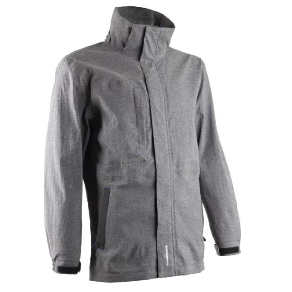 Jacheta impermeabila, pentru ploaie si vant sau furtuna, Camello, softshell 2 straturi, gri, impermeabilitate 5000 mm, respirabilitate 2500 g/m²/24h