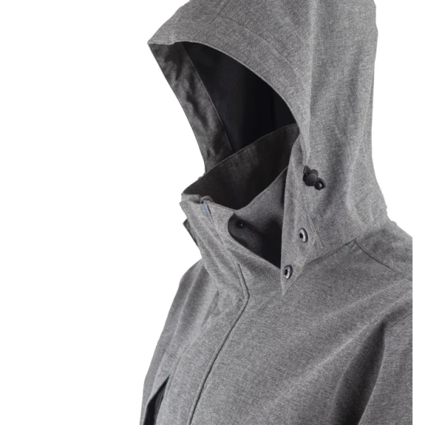 Jacheta impermeabila, pentru ploaie si vant sau furtuna, Camello, softshell 2 straturi, gri, impermeabilitate 5000 mm, respirabilitate 2500 g/m²/24h