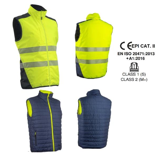 CG5YOR160_Vesta reflectorizanta, Hi-Viz, reversibila, captusita, YORU, galben-albastru, rezistenta, robusta, confortabila si functionala, impermeabila 1500mm_princ Vesta reflectorizanta, Hi-Viz, reversibila, captusita, YORU, galben-albastru, rezistenta, robusta, confortabila si functionala, impermeabila 1500mm