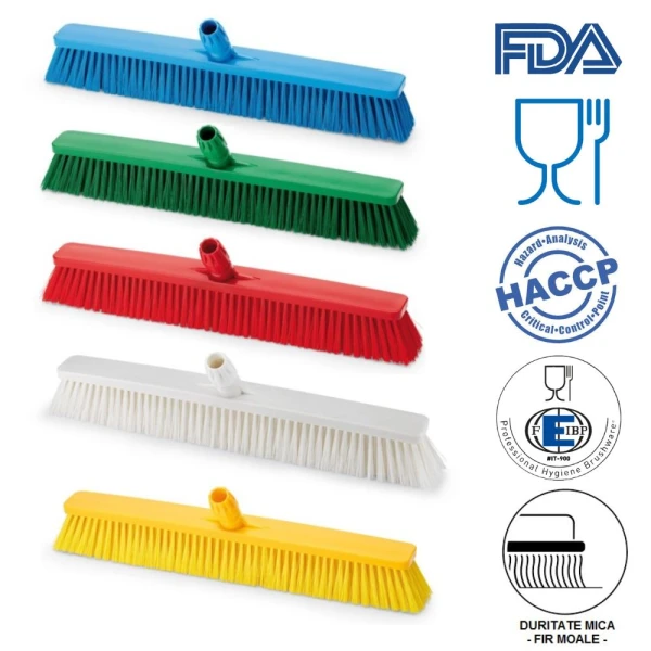 Matura inclinata, duritate usoara, peri moi, rosie, 60 cm, IGEAX 1013S, pentru impins si maturat, termorezistenta, autoclavare la 121 °C, pentru industria alimentara, certificata HACCP, FDA