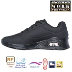 SK108021EC-BLK_Pantofi ocupationali O1, FO, SRC, ESD, model sport pentru femei, SKECHERS UNO SR, usori, confortabili, ergonomici, brant Cooled Air Memory Foam, Relaxed Fit, Skech-Air_lateral_interior