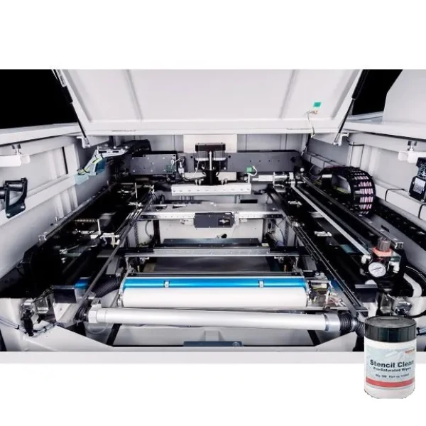 DEK03128526-01_Lavete umede preimpregnate DEK Stencil Clean Wipes, pentru curatare rapida si eficienta a suprafetelor, non-abrazive, nu zgarie, nu lasa scame sau urme, 100 lavete_tub Lavete umede preimpregnate DEK Stencil Clean Wipes, pentru curatare rapida si eficienta a suprafetelor, non-abrazive, nu zgarie, nu lasa scame sau urme, 100 lavete/ tub