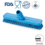 IGX1016BM_Perie pardoseli si pereti, 30 cm, duritate medie, albastra, rezistenta la 121°C, autoclavare Food Contact, HACCP, FDA
