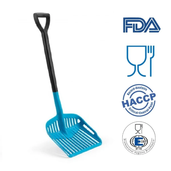 IGX1103B_Lopata cu orificii pentru scurgerea lichidelor, IGEAX 1103, albastra, potrivita pentru manipularea materialelor voluminoase, certificata pentru industria alimentara, HACCP, FDA Lopata cu orificii pentru scurgerea lichidelor, IGEAX 1103, albastra, potrivita pentru manipularea materialelor voluminoase, certificata pentru industria alimentara, HACCP, FDA