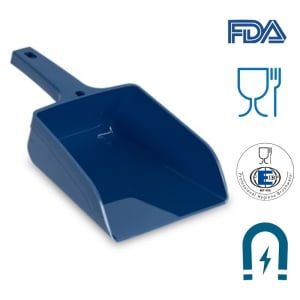 Scafa detectabila, Igeax 1104BD, capacitate 2 litri, maner ergonomic anti-alunecare, pentru colectarea alimentelor solide