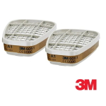 3M6051_Filtru pentru gaze si vapori 3M6055 A1, 2 bucati_set, compatibile cu semimasca 3M6000 si 3M7500_4