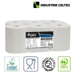 CE40300-Rola prosop hartie autocut Celtex Master Time 40300, alb, 285m, 2 str, certificat Ecolabel, dispensere CE92680, CE95420-1
