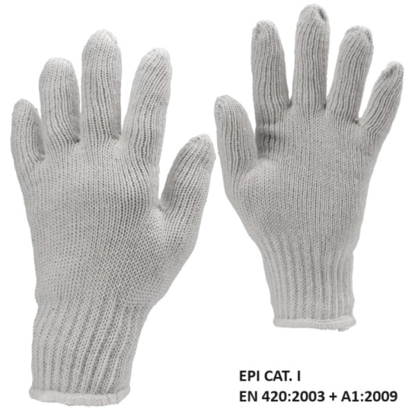 Manusi pentru manipulări ușoare si asamblare EUROLITE 4400, albe, din poliamida, confortabile si flexibile, marime 10, Coverguard