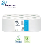 SD402297_Hartie igienica mini jumbo Papernet 402297, alba, 2straturi, celuloza, 140 m, 459 portii, 12 role_bax, Ecolabel_2