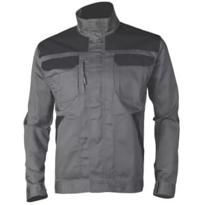 Haina de lucru Technicity, gri, practica si confortabila, cusaturi duble, buzunare multiple, 35% Bumbac, 65% Poliester, 245g/m², Coverguard