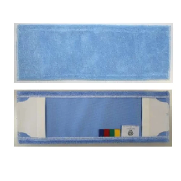 IPCFRAN01265_Mop din microfibra, albastru, Hygiene, compatibil cu IPCATPA02055-0009, 50 x 17 cm, HACCP_1 Mop din microfibra, albastru, Hygiene, 40 x 13 cm, conform HACCP, pentru curatare si dezinfectare
