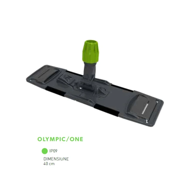 Suport pentru mop, 40 cm, universal, Olympic/One, pentru mop cu benzi, buzunare sau velcro
