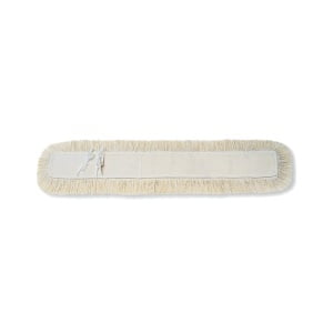 Rezerva mop praf pentru suport mop V tip foarfeca, 105 cm, bumbac
