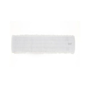 Mop din microfibra, alb, Loop Ecolabel, 40 x 11 cm, prindere cu scai