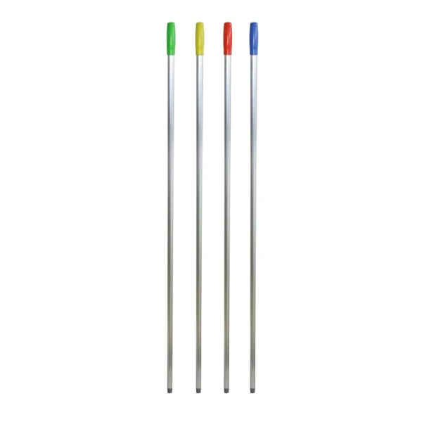Maner din aluminiu, prindere cu filet tip italian,140cm, diametru 23mm, conform HACCP