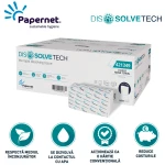 SD421349_Prosoape de hartie pliate V, Papernet 421349, celuloza alba, Dissolve Tech, 21×17.6 cm, 210 portii_pachet, certificat FSC, Ecolabel_2