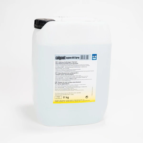 CLHDS750_Dezinfectant suprafete, fara spuma, HYGIENE DES SPRAY 11kg, TP2, TP4, avizat pentru, institutii, spitale, industria alimentara_1 Dezinfectant suprafete, fara spuma, Calgonit HYGIENE DES SPRAY 11 kg, TP2, TP4, avizat pentru, institutii, spitale, industria alimentara, gata de folosire