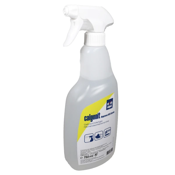 CLHDS750_Dezinfectant suprafete, fara spuma, HYGIENE DES SPRAY 750ml, TP2, TP4, avizat pentru, institutii, spitale, industria alimentara_1 Dezinfectant suprafete, fara spuma, Calgonit HYGIENE DES SPRAY 750ml, TP2, TP4, avizat pentru, institutii, spitale, industria alimentara, gata de folosire