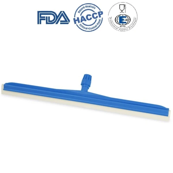 IGX1027B_Racleta de apa dubla, albastra, 75cm, rezistenta la 80 °C, pentru industria alimentara, certificat HACCP, FDA_1 Racleta de apa dubla, 75cm, albastra, IGEAX 1027, rezistenta la 80 °C, pentru industria alimentara, certificat HACCP, FDA