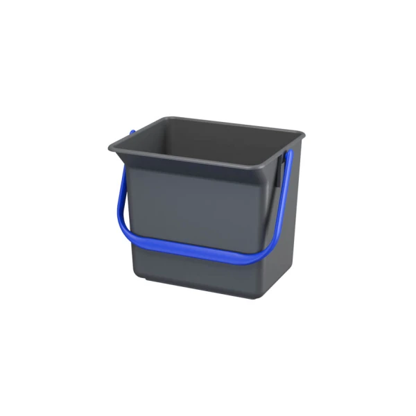 Galeata dreptunghiulara 6 l, 25x20x22 cm, ideala pentru curatarea ferestrelor