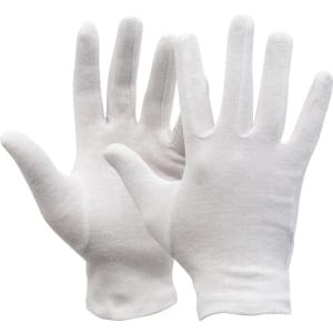Manusi de protectie OXXA Knitter 14-092, fabricata din 50% bumbac, 50% poliester, alba, cu o buna senzitivitate la nivelul degetelor - constructii, gradinarit, logistica, manipulare - 8