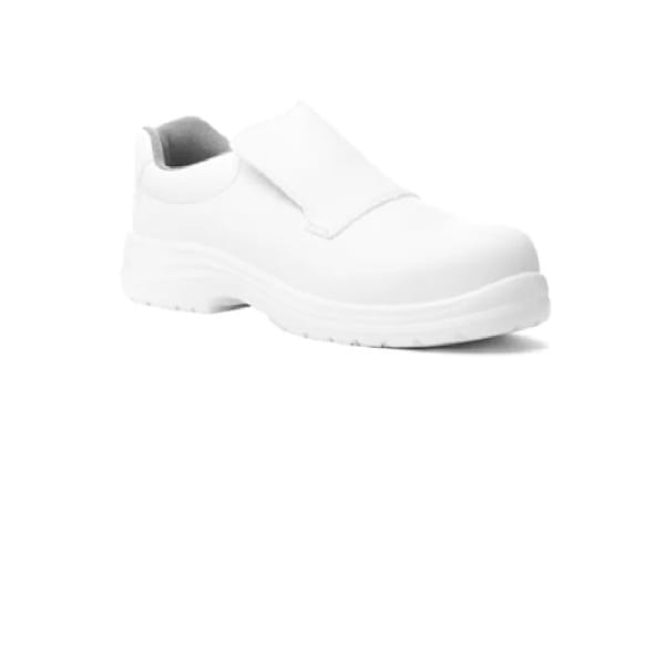 Pantofi de protectie S2, SRC, OKENITE, albi, din microfibra, bombeu compozit, usori si confortabili, talpa anti-alunecare, Coverguard - 46