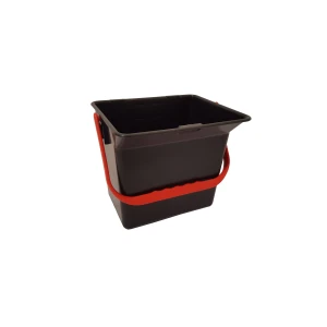 Galeata 6l cu maner rosu - Black-is-Green