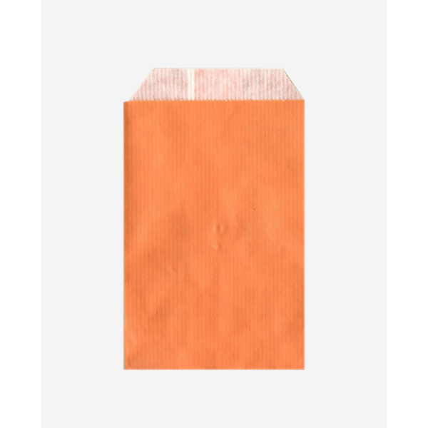 Punga mercerie portocalie - 7x12 cm - lwc alb 70gr/m2 - 250 BUCATA