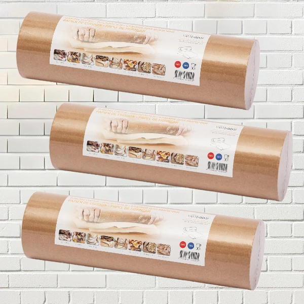 Hartie de copt gold siliconata rola - 38cm x 100m - 1 rola