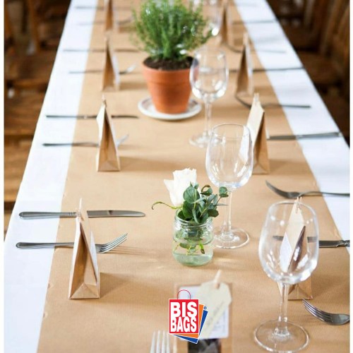 2827-282329-BISBAGS.jpg Rola hartie kraft - protejarea suprafetelor - 100ml - 80cm latime