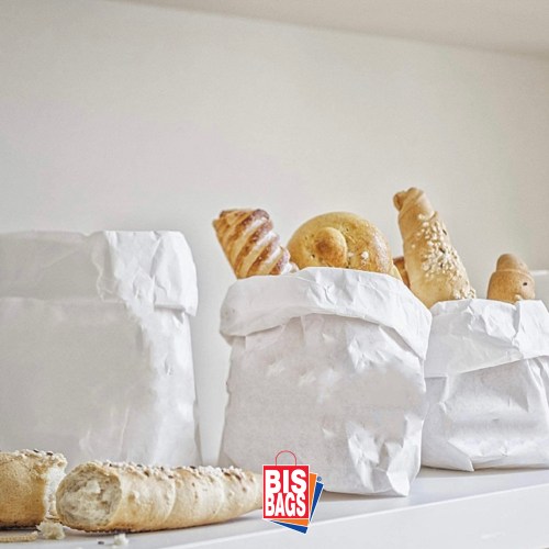 Punga transport, hartie alba, fara maner - 25x11x28.5cm - 500 BUCATA