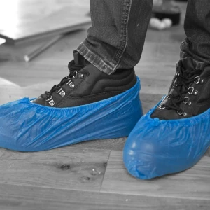 Botosei - acoperitori pantofi albastri, de unica folosinta, din PE,100buc/pachet, 20pachete/bax