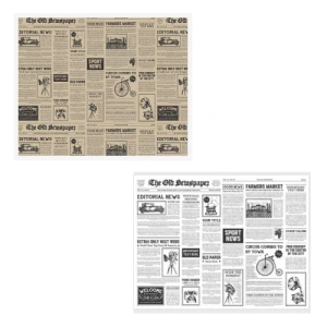 Napron hartie alba "ZIAR" - NATUR 30x40cm - 1000 BUCATA.