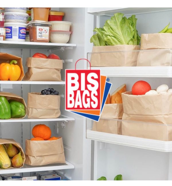 Punga transport, hartie natur, fara maner - 26 x 17 x 28.50cm - 500 BUCATA