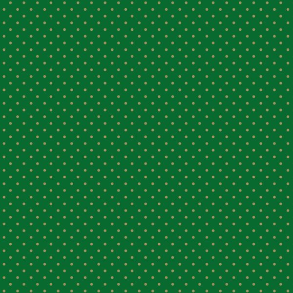 Rola ambalaj verde inchis si buline aurii, 70cm latime x 250 metri liniari lungime - 70cm latime x 250 metri liniari lungime