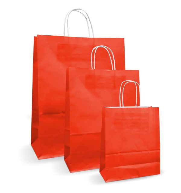 PK500R.jpg Pungi albe, colorate 100% rosu - 20X9X25 - 100 BUCATA.