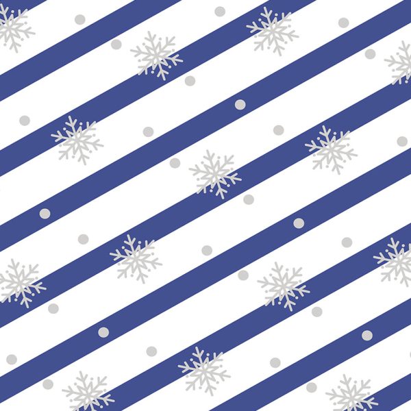 Rola ambalaj cadouri linii albastre - 70cm latime x 250 metri liniari lungime