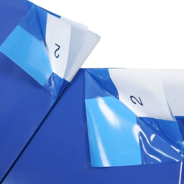 Covor adeziv pentru Controlul Contaminarii, 46 x 91.5 cm, 30 foite adezive / set, albastre