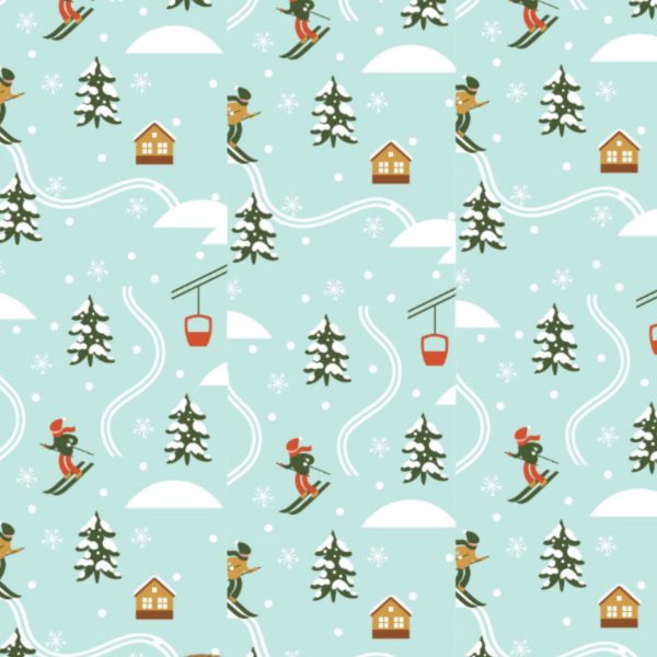 iarna.jpg Rola hartie ambalat cadouri iarna - 70cm latime x 250 metri liniari lungime