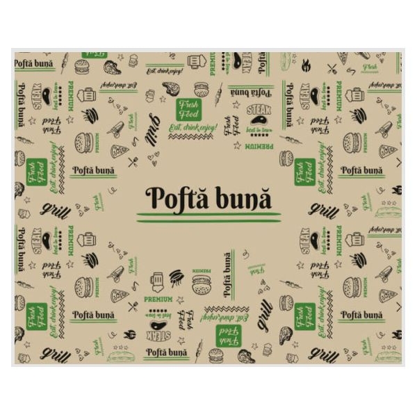 Hartie tava "FRESH" - ALBA 30X40 - 1000 BUCATA