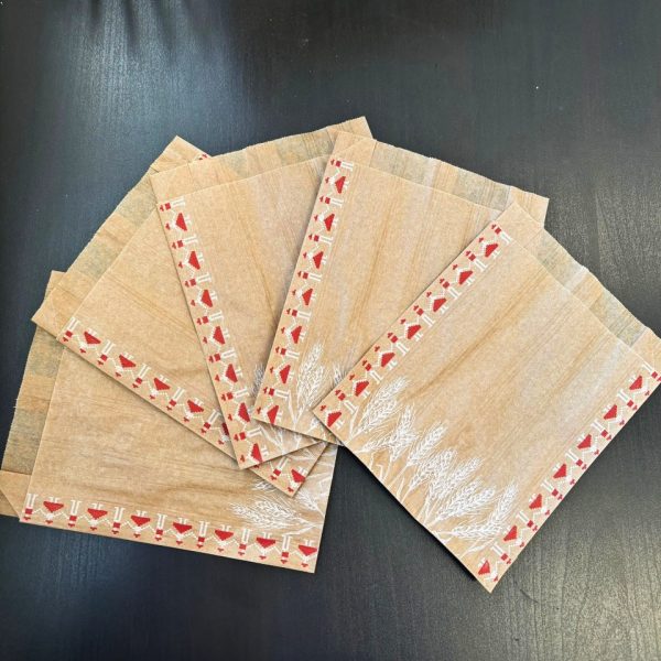 Punga hartie "Traditional" - mare 18 x 8 x 25cm - 1000 BUCATA.