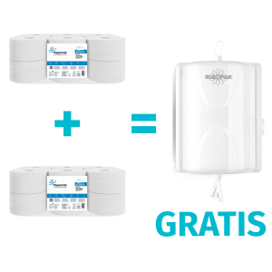 2 baxuri hartie igienica derulare centrala, Papernet 421823+ DISPENSER GRATUIT!
