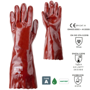 Manusi de protectie imersie PVC