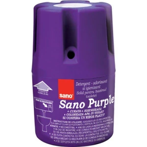 SANO Purple Odorizant solid pentru bazinul toaletei 150 g
