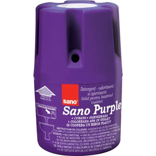 sano purple 150g SANO Purple Odorizant solid pentru bazinul toaletei 150 g