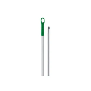 Coada / Maner 130 cm, diametru de 25 mm, verde, pentru maturi, raclete si perii IGEAX, din aluminiu, pentru industria alimentara, certificata FDA